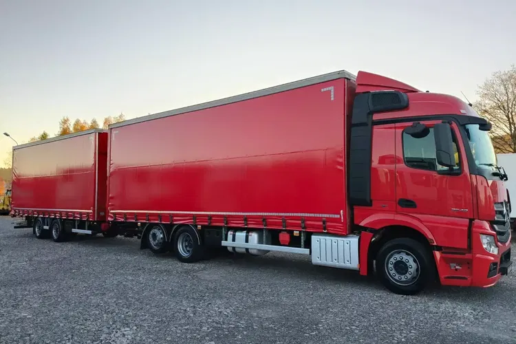 Mercedes ACTROS 2543 MP4 / EURO 6 / ZESTAW PRZESTRZENNY / NISKI PRZEBIEG / zdjęcie 7