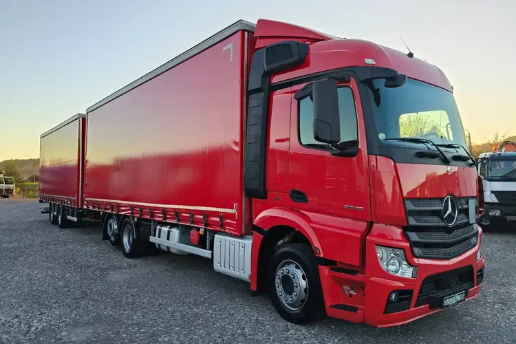 Mercedes ACTROS 2543 MP4 / EURO 6 / ZESTAW PRZESTRZENNY / NISKI PRZEBIEG / zdjęcie 8