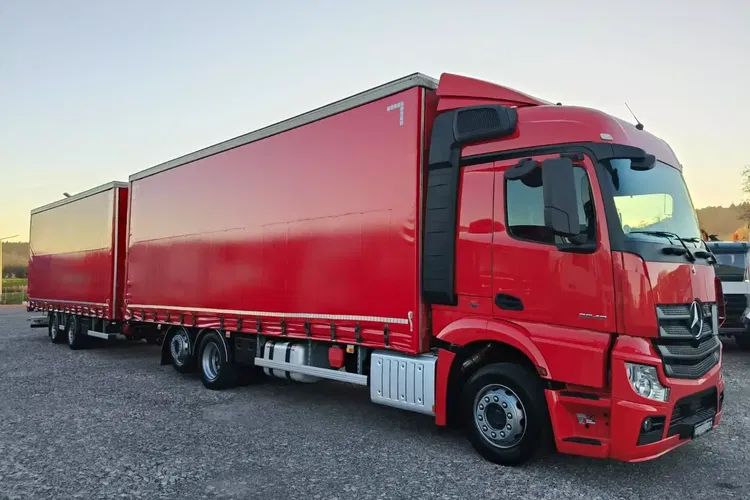 Mercedes ACTROS 2543 MP4 / EURO 6 / ZESTAW PRZESTRZENNY / NISKI PRZEBIEG / zdjęcie 9