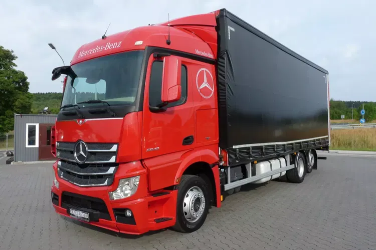 Mercedes ACTROS 2543 / 6x2 / FIRANKA 8.20m / EURO 6 / zdjęcie 2