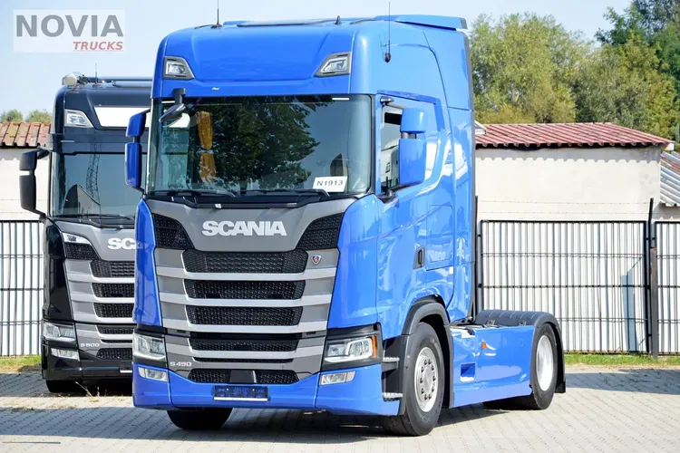 Scania S450 BEZ EGR | LED | KLIMA POSTOJOWA | 2 ŁÓŻKA | BAKI 1200 L zdjęcie 1