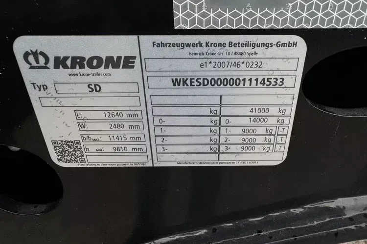 Krone Podkontenerowa zdjęcie 29