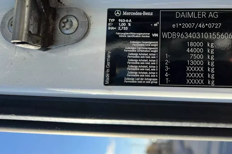 Mercedes ACTROS MP4 zdjęcie 57