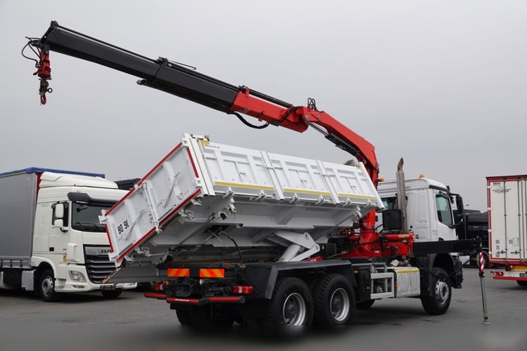 Mercedes AROCS 2636 / 6x4 / WYWROTKA / HYDROBURTA / + HDS FASSI F 175a / STEROWANIE RADIOWE / ROTATOR / EURO 6 zdjęcie 14