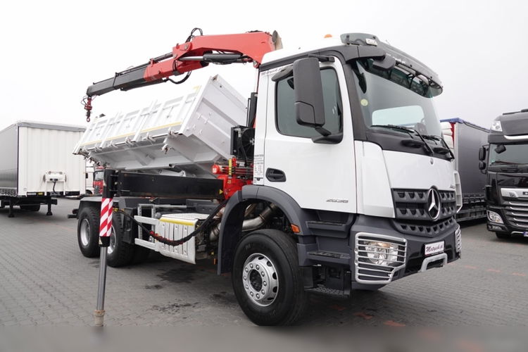 Mercedes AROCS 2636 / 6x4 / WYWROTKA / HYDROBURTA / + HDS FASSI F 175a / STEROWANIE RADIOWE / ROTATOR / EURO 6 zdjęcie 15