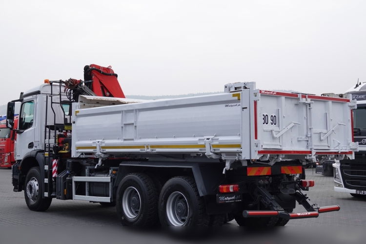 Mercedes AROCS 2636 / 6x4 / WYWROTKA / HYDROBURTA / + HDS FASSI F 175a / STEROWANIE RADIOWE / ROTATOR / EURO 6 zdjęcie 19