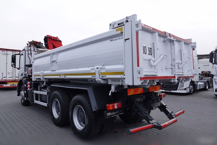 Mercedes AROCS 2636 / 6x4 / WYWROTKA / HYDROBURTA / + HDS FASSI F 175a / STEROWANIE RADIOWE / ROTATOR / EURO 6 zdjęcie 20