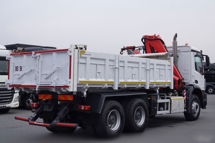 Mercedes AROCS 2636 / 6x4 / WYWROTKA / HYDROBURTA / + HDS FASSI F 175a / STEROWANIE RADIOWE / ROTATOR / EURO 6 zdjęcie 21