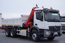Mercedes AROCS 2636 / 6x4 / WYWROTKA / HYDROBURTA / + HDS FASSI F 175a / STEROWANIE RADIOWE / ROTATOR / EURO 6 zdjęcie 24