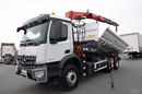 Mercedes AROCS 2636 / 6x4 / WYWROTKA / HYDROBURTA / + HDS FASSI F 175a / STEROWANIE RADIOWE / ROTATOR / EURO 6 zdjęcie 2