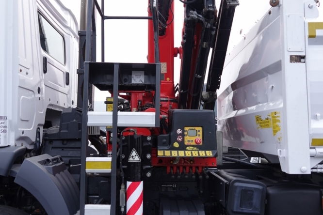 Mercedes AROCS 2636 / 6x4 / WYWROTKA / HYDROBURTA / + HDS FASSI F 175a / STEROWANIE RADIOWE / ROTATOR / EURO 6 zdjęcie 35