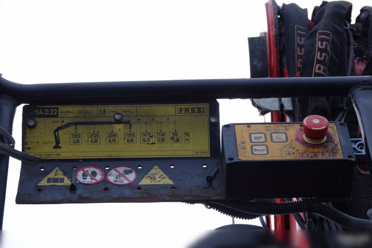 Mercedes AROCS 2636 / 6x4 / WYWROTKA / HYDROBURTA / + HDS FASSI F 175a / STEROWANIE RADIOWE / ROTATOR / EURO 6 zdjęcie 37