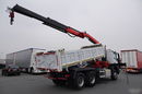Mercedes AROCS 2636 / 6x4 / WYWROTKA / HYDROBURTA / + HDS FASSI F 175a / STEROWANIE RADIOWE / ROTATOR / EURO 6 zdjęcie 5