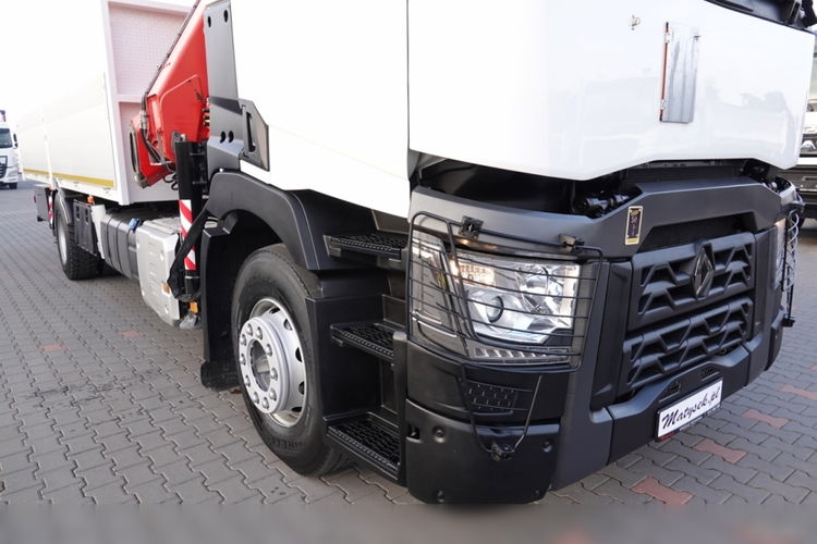 Renault C 380 / 4x2 / HDS FASSI F 245a - wysów : 11 m / SKRZYNIOWY - 6.8 M / EURO 6 / STEROWANIE RADIOWE / UDŹWIG : 8700 KG  zdjęcie 17