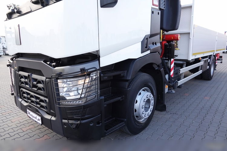 Renault C 380 / 4x2 / HDS FASSI F 245a - wysów : 11 m / SKRZYNIOWY - 6.8 M / EURO 6 / STEROWANIE RADIOWE / UDŹWIG : 8700 KG  zdjęcie 18