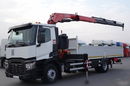 Renault C 380 / 4x2 / HDS FASSI F 245a - wysów : 11 m / SKRZYNIOWY - 6.8 M / EURO 6 / STEROWANIE RADIOWE / UDŹWIG : 8700 KG  zdjęcie 1