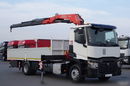 Renault C 380 / 4x2 / HDS FASSI F 245a - wysów : 11 m / SKRZYNIOWY - 6.8 M / EURO 6 / STEROWANIE RADIOWE / UDŹWIG : 8700 KG  zdjęcie 8