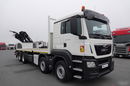 MAN   TGS 35.480 / 8x4 / HDS HIAB 288 EP-5  wysów : 15 M / SKRZYNIOWY - 7.4 M / UDŹWIG : 9400 KG / EURO 6 / STEROWANIE RADIOWE   zdjęcie 15