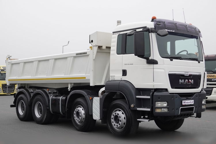 MAN TGS 35.400 / 8x4 / WYWROTKA / HYDROBURTA / MEILLER KIPPER / BORDMATIC / EURO 5 EEV  zdjęcie 13