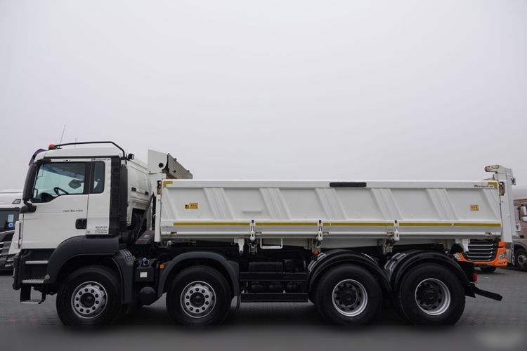 MAN TGS 35.400 / 8x4 / WYWROTKA / HYDROBURTA / MEILLER KIPPER / BORDMATIC / EURO 5 EEV  zdjęcie 17