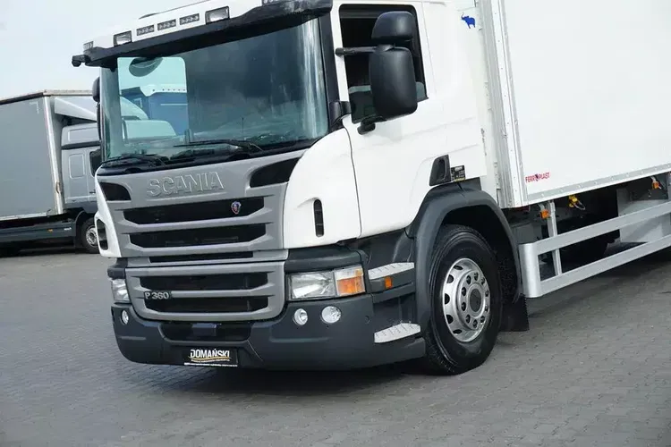 Scania / P 360 / EURO 6 / CHŁODNIA + WINDA / 23 PALETY / OŚ SKRĘTNA zdjęcie 24