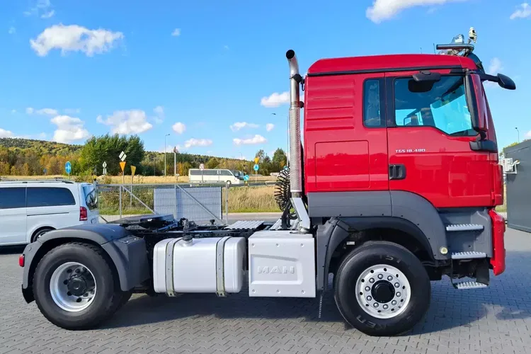 TGS 18.480 4x4/ MANUAL / EURO 6 / HYDRAULIKA / zdjęcie 9