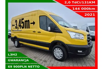 Ford transit L3H2 69900zł NETTO 2.0 TdCi/131KM