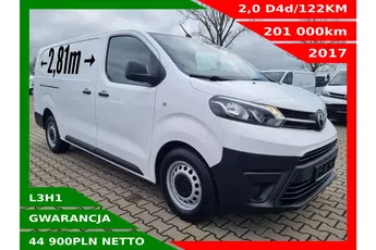 Toyota ProAce L3H1 44900zł NETTO 2.0d4D/122KM