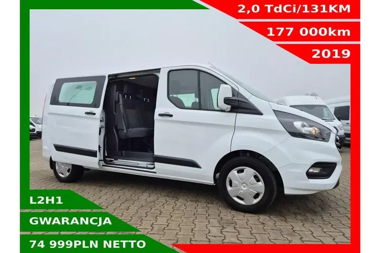 Ford Transit Custom L2H1 74999zł NETTO Brygadówka 5 osób 2.0TdCi/131KM zdjęcie 1