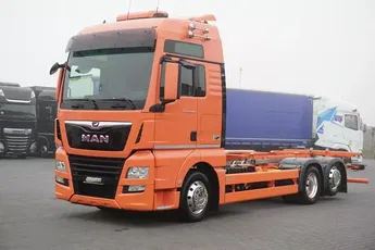 MAN TGX / 26.460 / ACC / E 6 / XXL / BDF / 7.15 , 7.45 M / OŚ SKRĘTNA