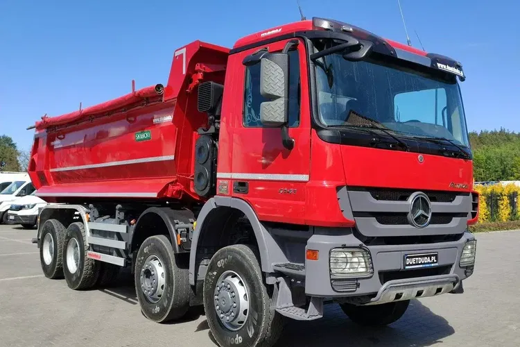 Mercedes Actros 4141 8x6 Wywrot SKIBICKI Automat EPS ze Sprzegłem zdjęcie 2