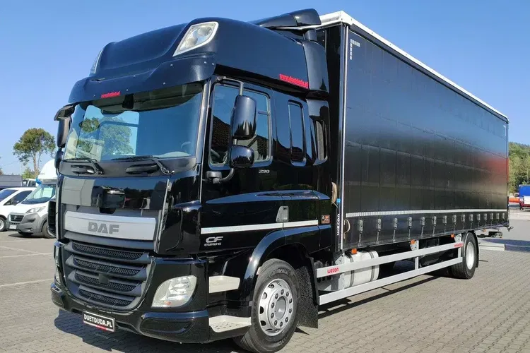 DAF CF 290 E6 Firana Tył Drzwi Dach Zsuwany Długi 9.30m zdjęcie 3