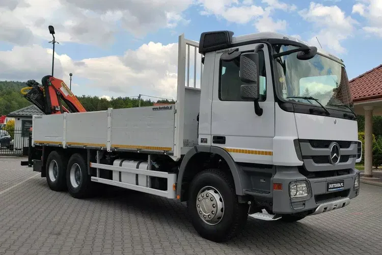 Mercedes Actros 2636 6x4 HDS Palfinger PK 18002-EH Rotato zdjęcie 1