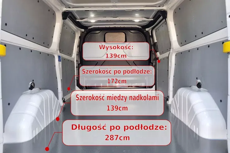 Ford Transit Custom Long 69900zł NETTO 2.0TdCi/131KM zdjęcie 13