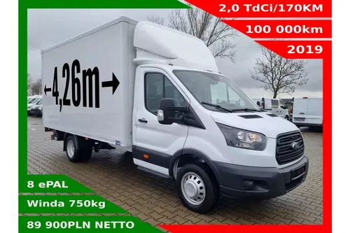 Ford Transit Kontener 8 ePAL 89900zł NETTO 2.0 TdCi/170KM