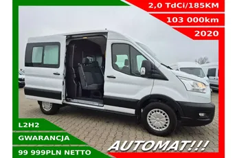 Ford Transit Lift L2H2 99999zł NETTO Brygadówka 5 osób 2.0TdCi/185KM