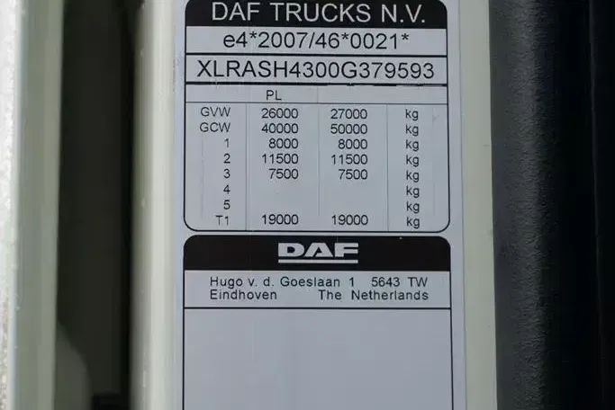 DAF XF 480 / E 6 / ACC / CHŁODNIA + WINDA / 18 PALET / ŁAD. 12 540KG zdjęcie 11