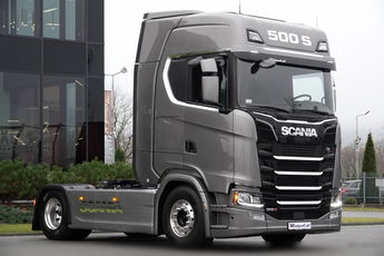 Scania S 500 / RETARDER / NAVI / XENONY / PO KONTRAKCIE SERWISOWYM 