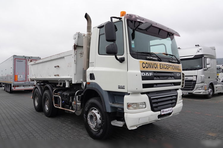 MAN DAF CF 380 / 6x4 / WYWROTKA / HYDROBURTA / BORDMATIC / UAL  zdjęcie 23