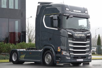 Scania S 500 / RETARDER / CAŁA NA PODUSZKACH / NAVI / XENONY / PO KONTRAKCIE SERWISOWYM 