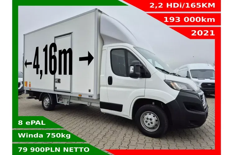 Peugeot Boxer Kontener 8 ePAL 79900zł NETTO 2.2HDi/165KM zdjęcie 1