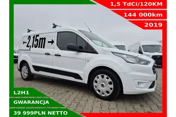 Ford Transit Connect L2H1 39999zł NETTO 1, 5TdCi/120KM