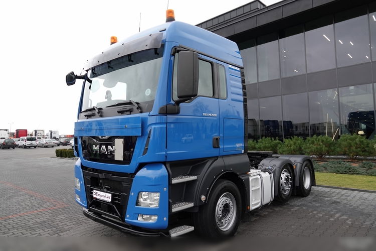 MAN TGX 26.500 / 6x2 / PUSHER / RETARDER / DMC: 73.000 KG / OŚ PODNOSZONA i SKRĘTNA / 3 osiowy ciągnik siodłowy / PO KONTRAKCIE SERWISOWYM / zdjęcie 6