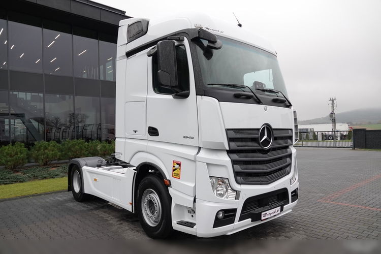 Mercedes ACTROS 1845 / HYDRAULIKA do wywrotu + dwuobwodowa / OPONY 100% / SPROWADZONY / 2018 ROK / PO KONTRAKCIE SERWISOWYM  zdjęcie 5