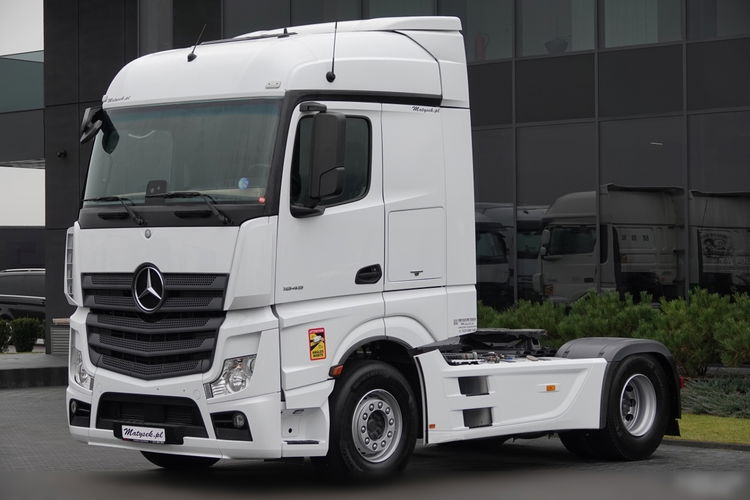 Mercedes ACTROS 1845 / HYDRAULIKA do wywrotu + dwuobwodowa / OPONY 100% / SPROWADZONY / 2018 ROK / PO KONTRAKCIE SERWISOWYM  zdjęcie 7