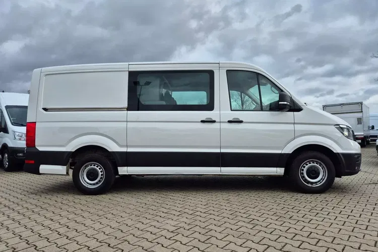 Volkswagen Crafter L2H1 99999zł Netto Brygadówka 6 osób 2.0TDi/140KM zdjęcie 6