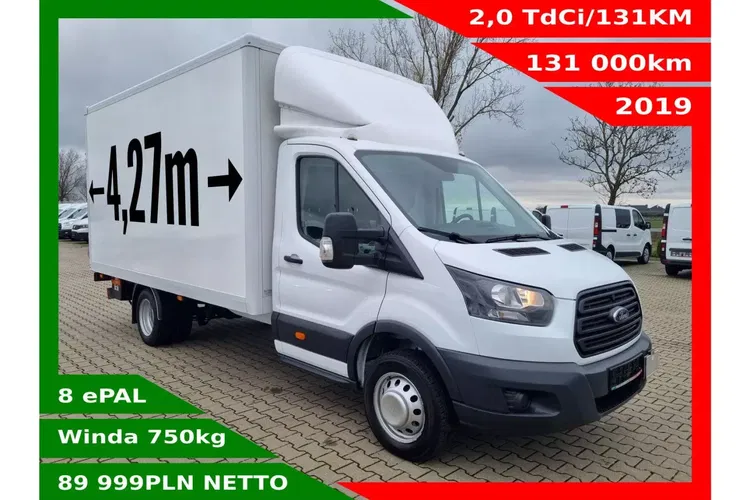 Ford Transit Kontener 8 ePAL 89999zł NETTO 2.0 TdCi/131KM zdjęcie 1