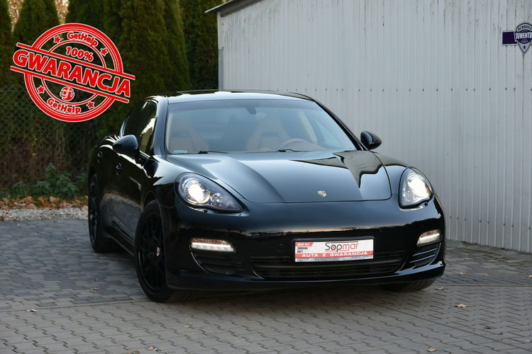 PORSCHE Panamera 4S 4.8 400KM 2011r. Europa BOSE Szyber PDK Sport Chrono zdjęcie 1