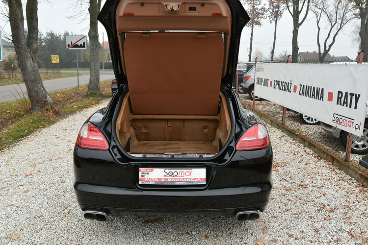 PORSCHE Panamera 4S 4.8 400KM 2011r. Europa BOSE Szyber PDK Sport Chrono zdjęcie 27