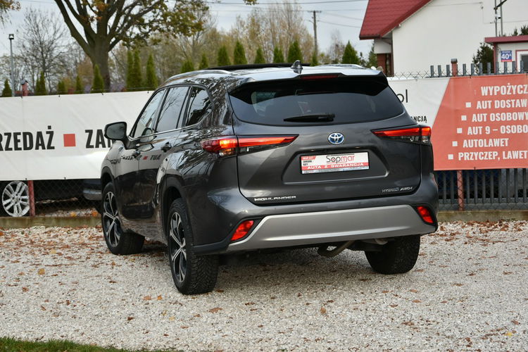 Toyota Highlander Hybrid 2.5 248KM AWD 2022r. Salon POLSKA 9tkm Executive+style 7os. zdjęcie 24